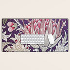William Morris Artichoke Print Desk Mat Gallery Image 1