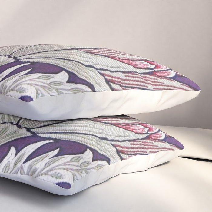 William Morris Artichoke Print Pillow Sham Gallery Image 3