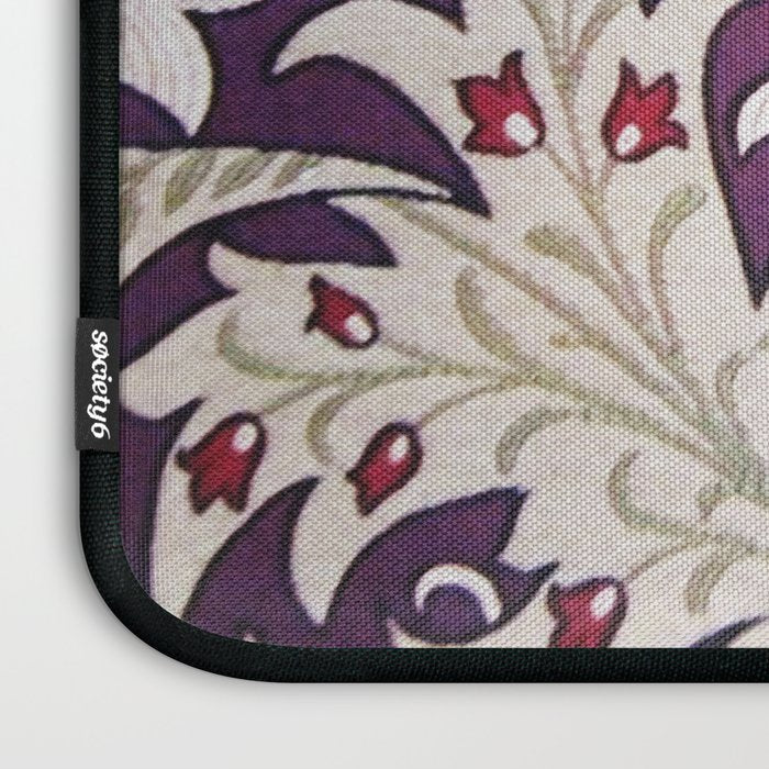 William Morris Artichoke Print Laptop Sleeve Gallery Image 3
