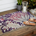 William Morris Artichoke Print Outdoor Rug Gallery Image 2