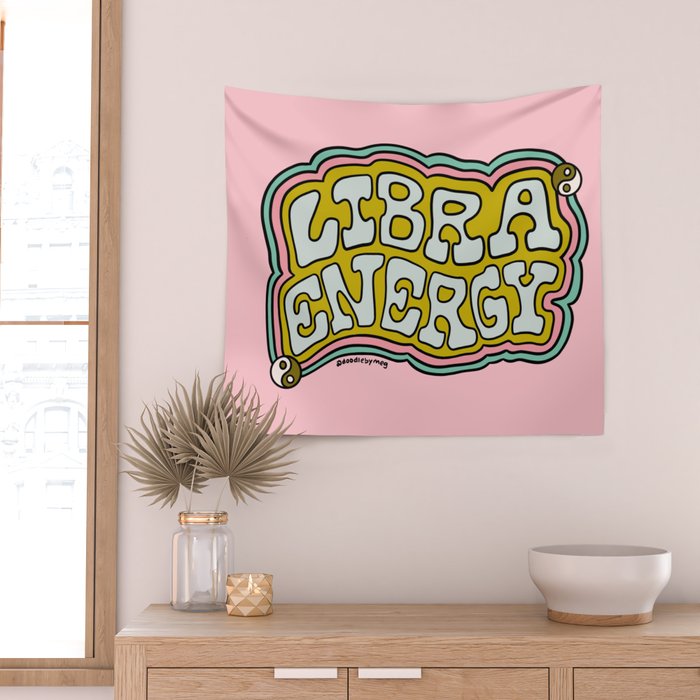 Libra Energy Wall Tapestry Gallery Image 2