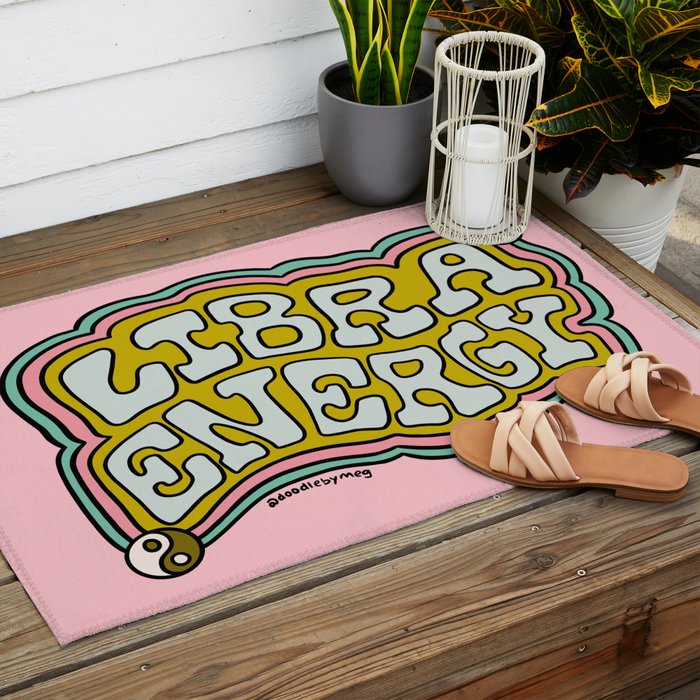 Libra Energy Outdoor Rug Gallery Image 2