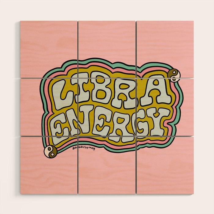 Libra Energy Wood Wall Art Gallery Image 1