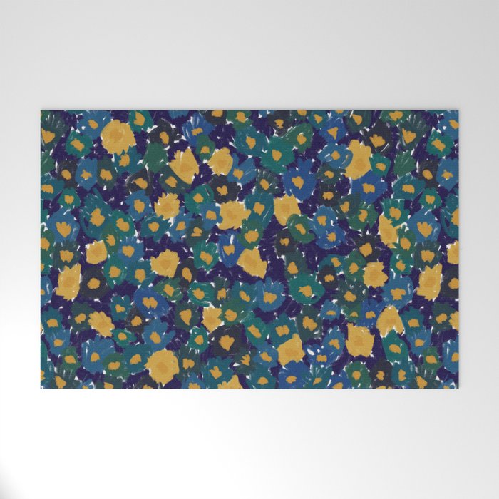 Night-Blooming Flowers Welcome Mat Gallery Image 1