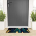 Metallic Peaks Welcome Mat Gallery Image 3