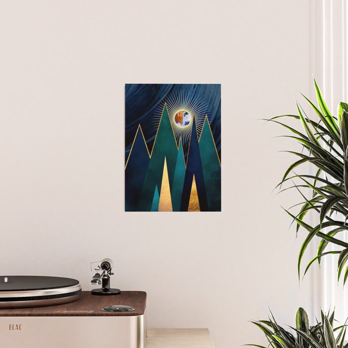 Metallic Peaks Poster Gallery Image 2