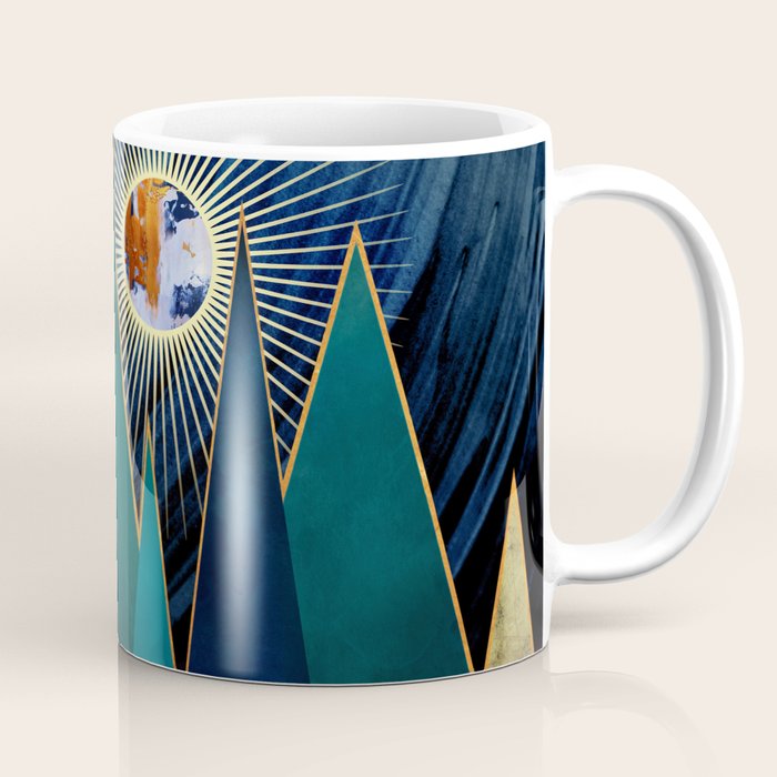 Metallic Peaks Coffee Mug Gallery Image 1