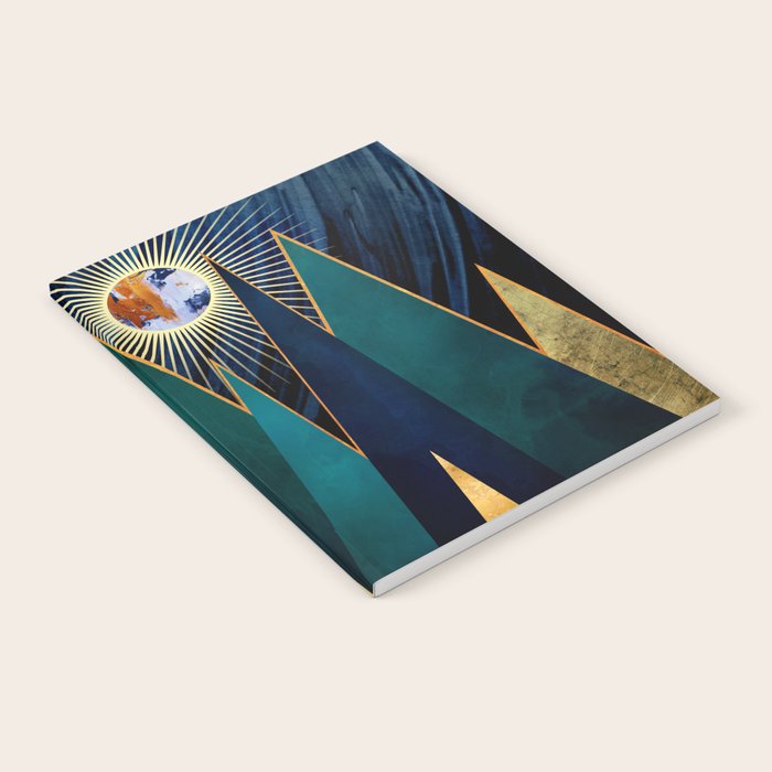 Metallic Peaks Notebook Gallery Image 1