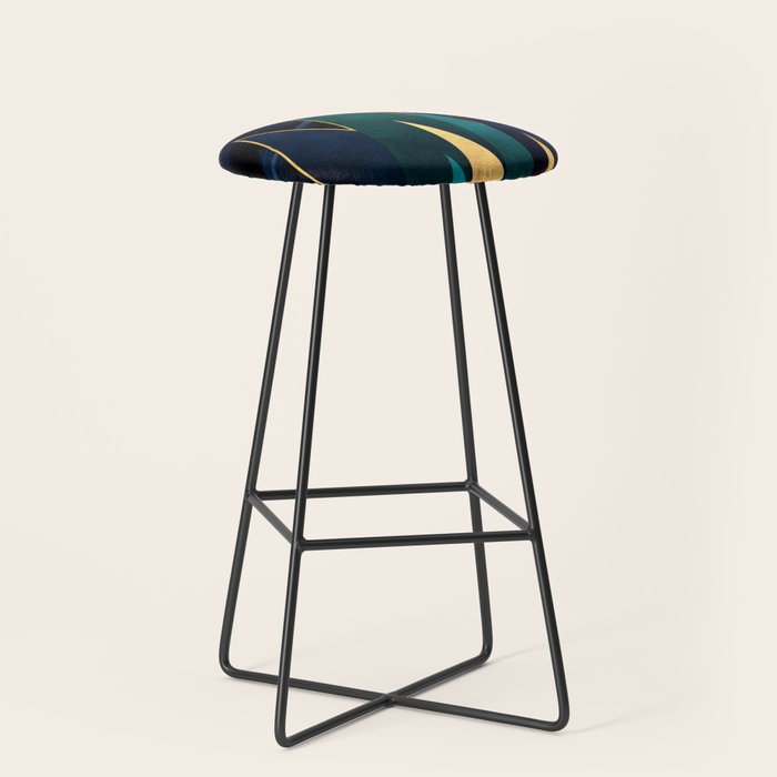 Metallic Peaks Stool Gallery Image 1