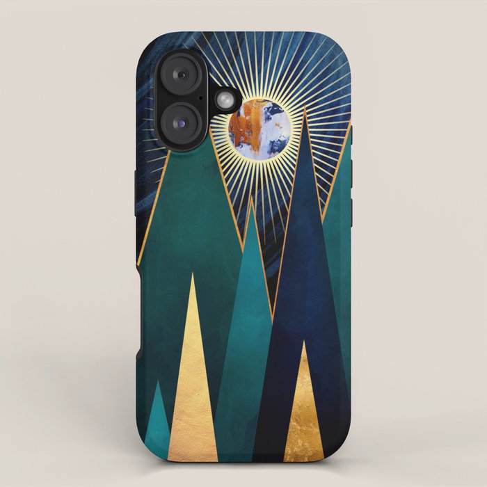 Metallic Peaks iPhone Case Gallery Image 1