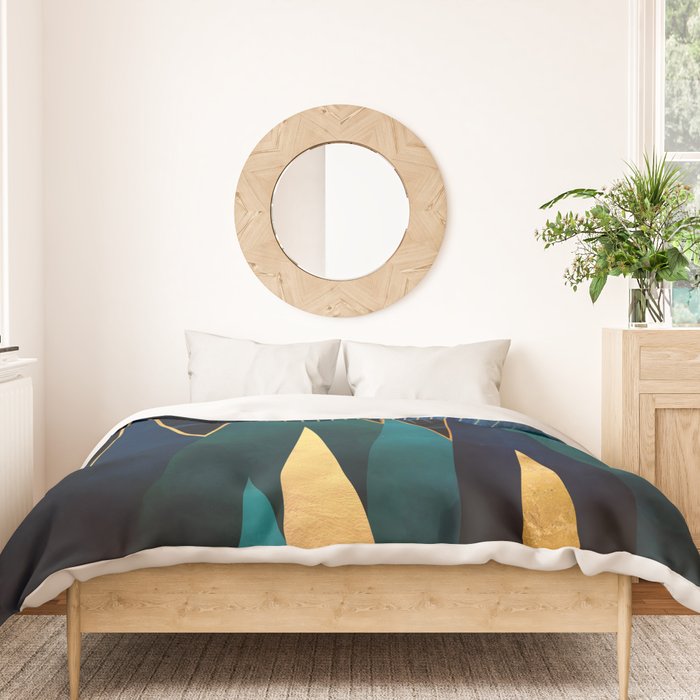 Metallic Peaks Duvet Cover Gallery Image 3