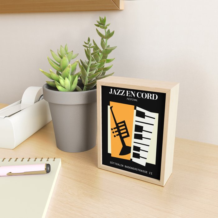 Jazz | Bauhaus II Mini Art Print Gallery Image 2