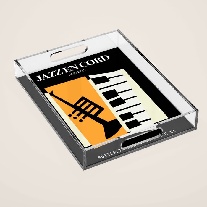 Jazz | Bauhaus II Acrylic Tray Gallery Image 1