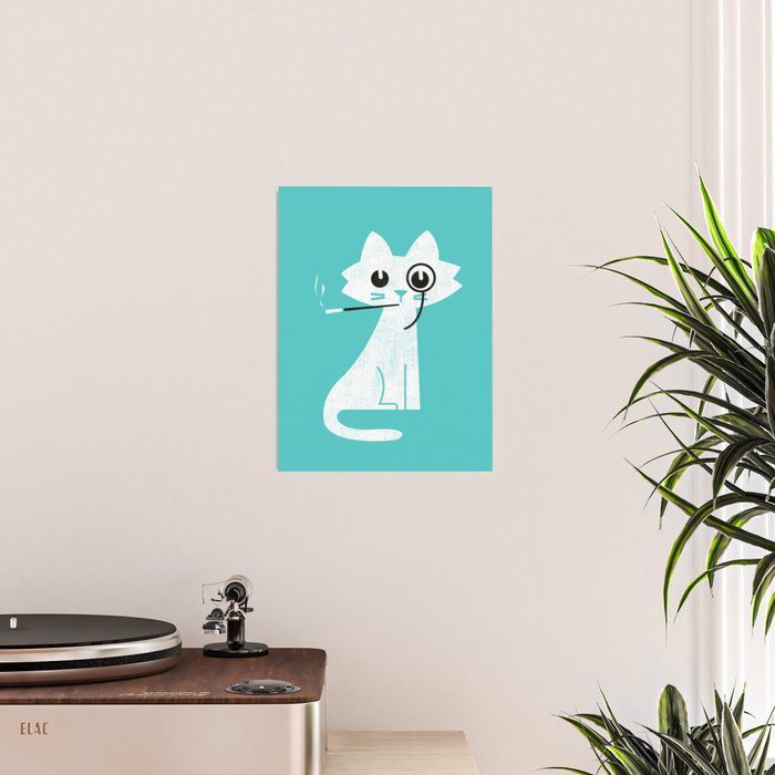 Mark - fancy cat Poster Gallery Image 2