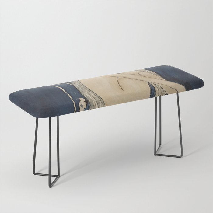 Girl sleeping under magnolia flowers Bench Gallery Image 1