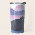 Vintage Japanese Woodblock Print Art - Kude Beach In Wakasa By Hasui Kawase Travel Mug Gallery Image 2