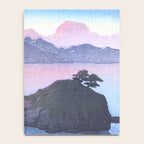 Vintage Japanese Woodblock Print Art - Kude Beach In Wakasa By Hasui Kawase Notebook Gallery Image 4