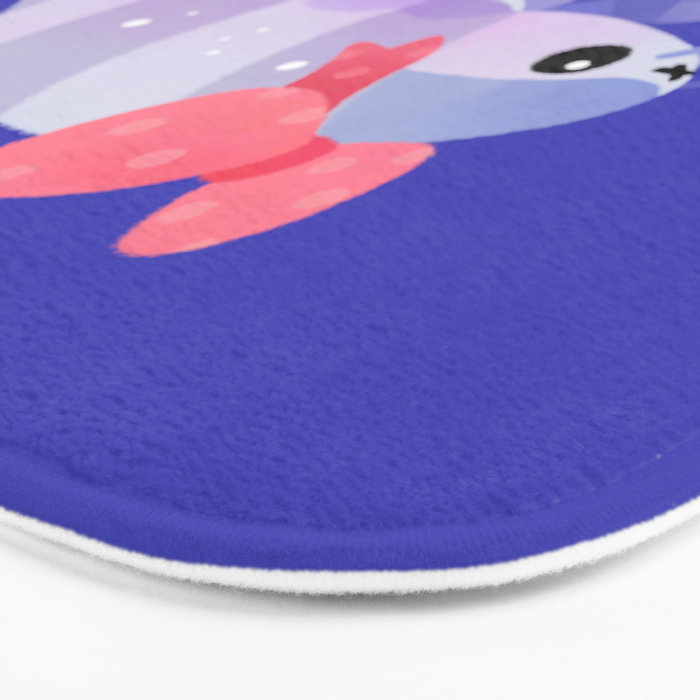 Ribbon giant isopod Bath Mat Gallery Image 3