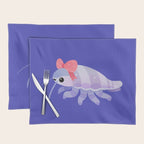 Ribbon giant isopod Placemat Gallery Image 1