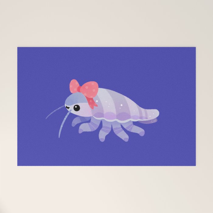 Ribbon giant isopod Welcome Mat Gallery Image 1