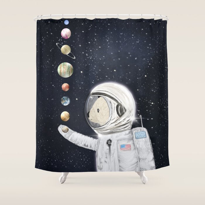 little planet Shower Curtain Gallery Image 1