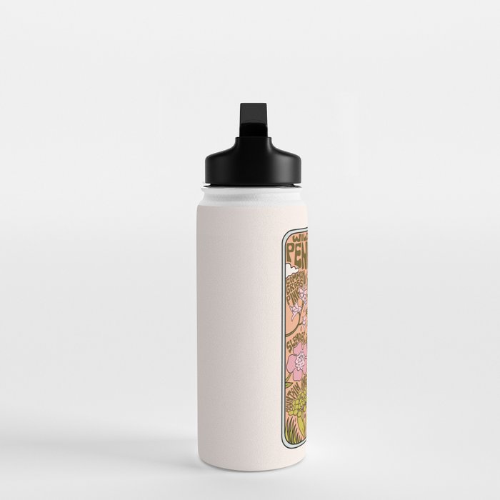 Pennsylvania Wildflowers Water Bottle Gallery Image 3