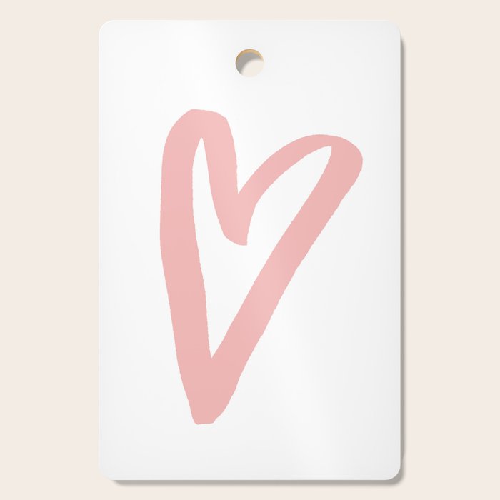 Heart Doodle Big 3 Cutting Board Gallery Image 1