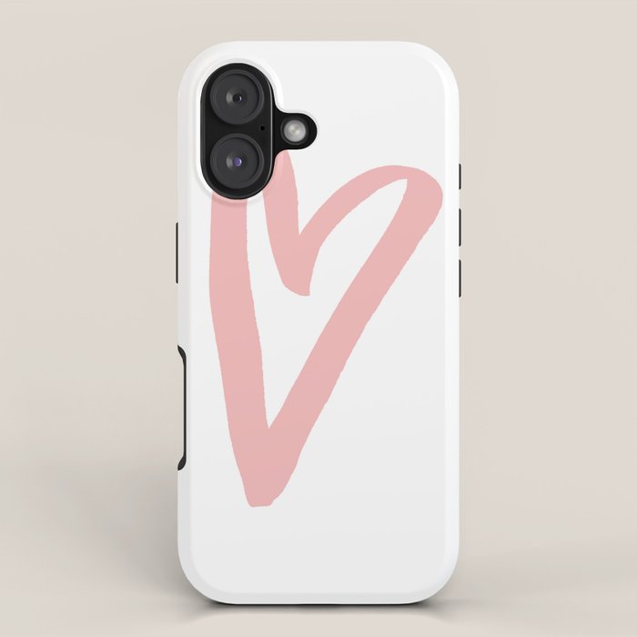 Heart Doodle Big 3 iPhone Case Gallery Image 1