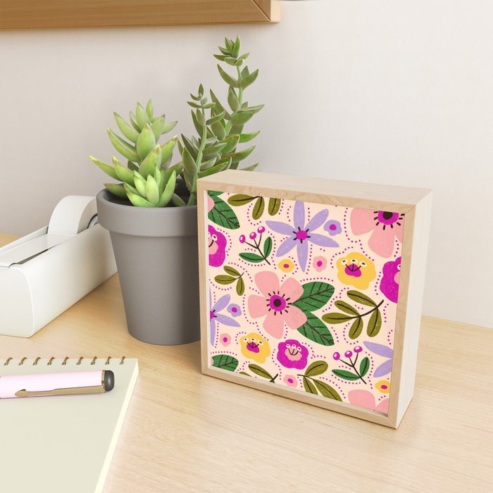 Spring / Summer Modern Floral  Mini Art Print Gallery Image 2