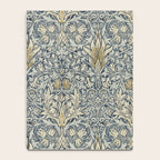 William Morris Vintage Snakeshead Blue Indigo Cumin Pattern Notebook Gallery Image 4