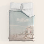 Lifeguard Tower California Beach Duvet Cover Gallery Image 6