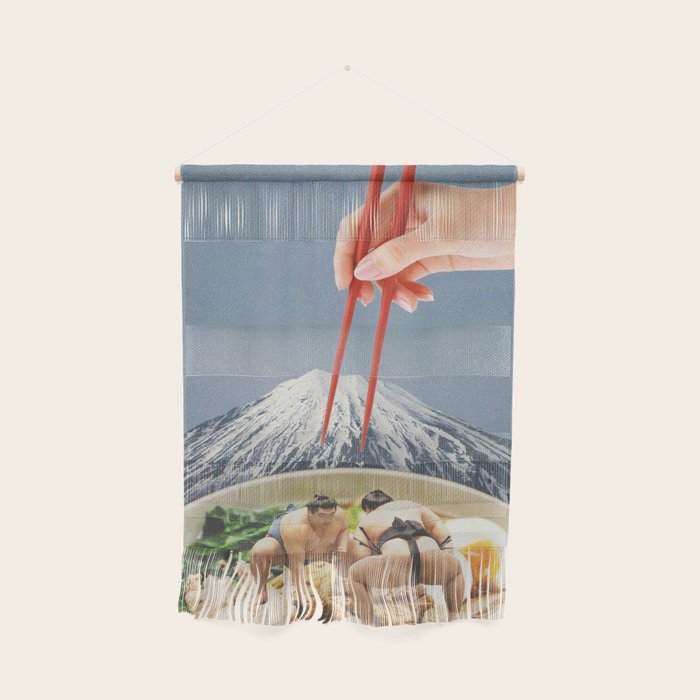 Fuji, Sumo, Ramen // Japan Love Wall Hanging Gallery Image 1