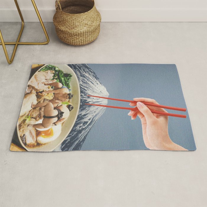 Fuji, Sumo, Ramen // Japan Love Rug Gallery Image 1