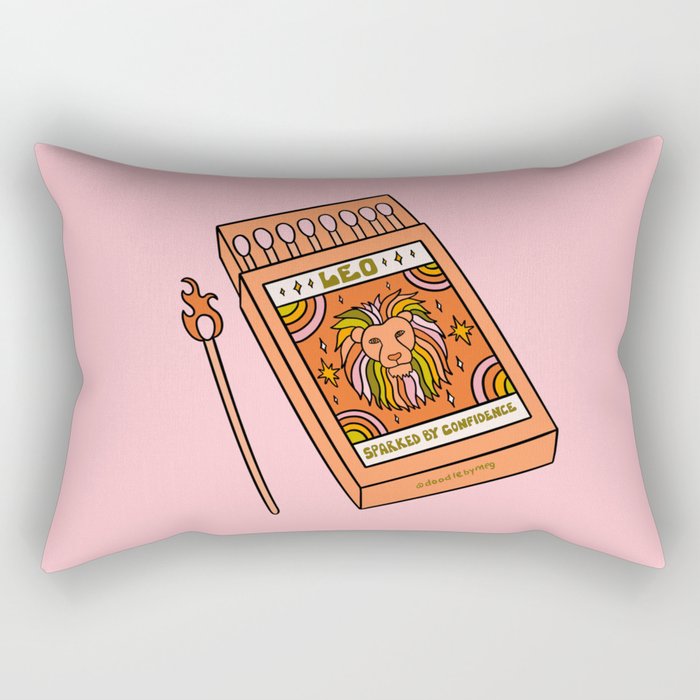 Leo Matchbox Rectangular Pillow Gallery Image 1