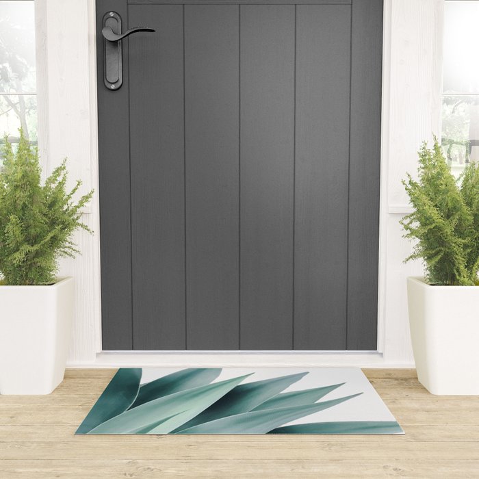 Agave flare II Welcome Mat Gallery Image 3