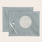 Minimal Sky Abstract XXXVII Placemat Gallery Image 1