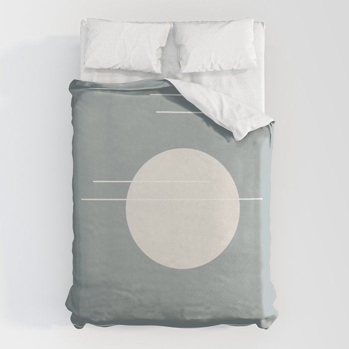 Minimal Sky Abstract XXXVII Duvet Cover Gallery Image 6