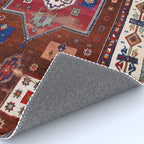 Kurdish  Antique Cihanbeyli  Tribal Rug Print Rug Gallery Image 4