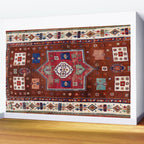 Kurdish  Antique Cihanbeyli  Tribal Rug Print Wall Mural Gallery Image 2