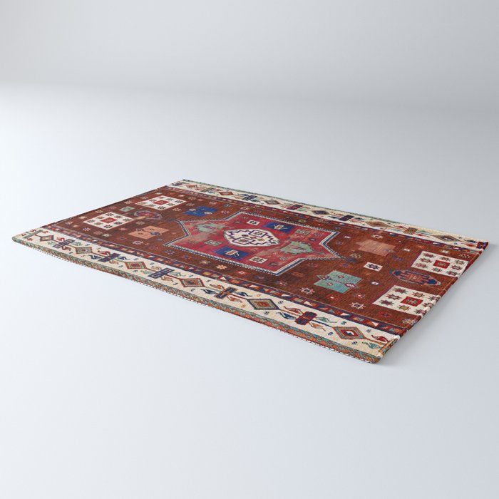 Kurdish  Antique Cihanbeyli  Tribal Rug Print Rug Gallery Image 3