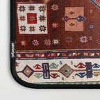 Kurdish  Antique Cihanbeyli  Tribal Rug Print Laptop Sleeve Gallery Image 3