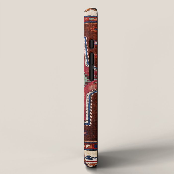 Kurdish  Antique Cihanbeyli  Tribal Rug Print iPhone Case Gallery Image 2