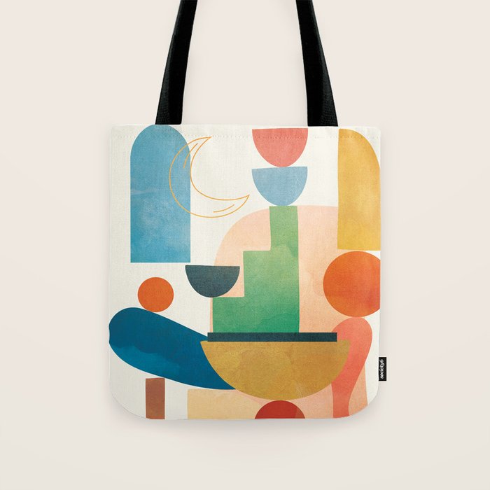 Modern Abstract Art 80 Tote Bag Gallery Image 1