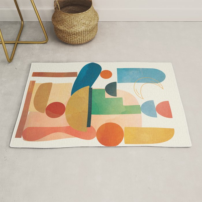 Modern Abstract Art 80 Rug Gallery Image 1