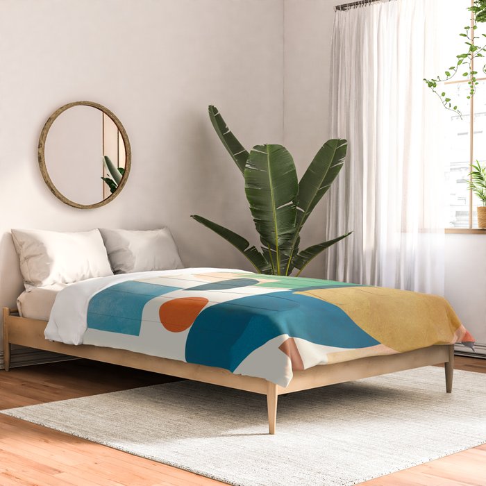 Modern Abstract Art 80 Comforter Gallery Image 2