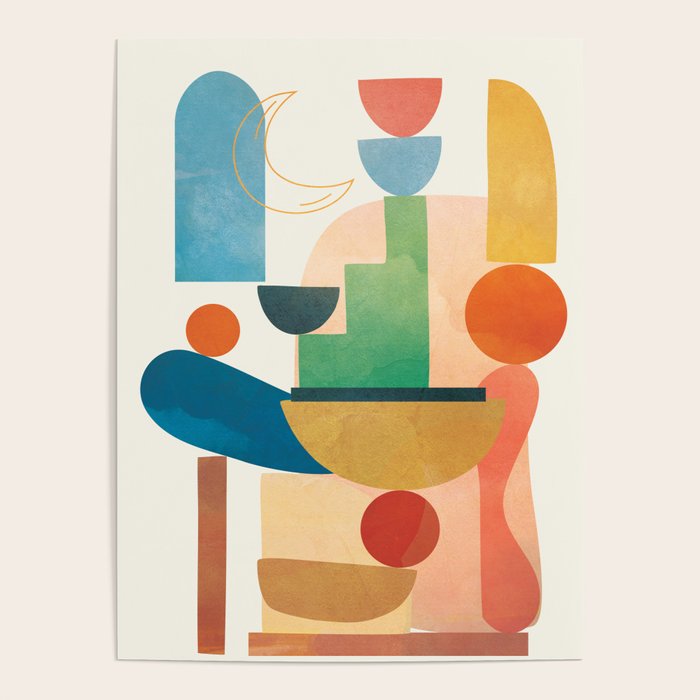 Modern Abstract Art 80 Poster Gallery Image 4