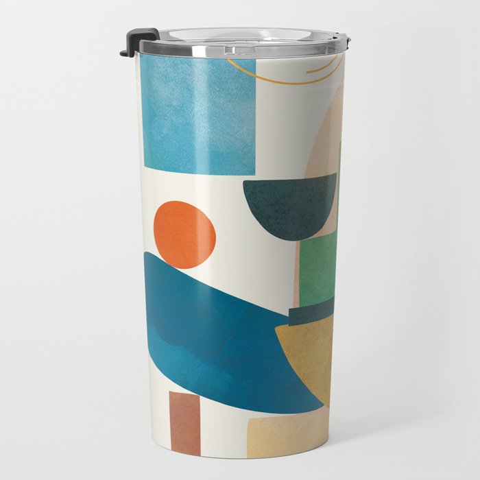 Modern Abstract Art 80 Travel Mug Gallery Image 3