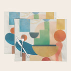Modern Abstract Art 80 Placemat Gallery Image 1
