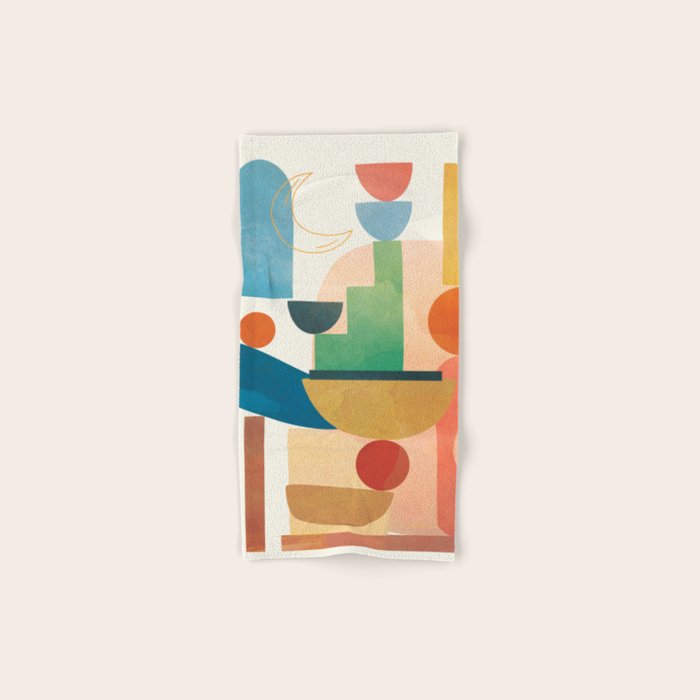 Modern Abstract Art 80 Bath Towel Gallery Image 1