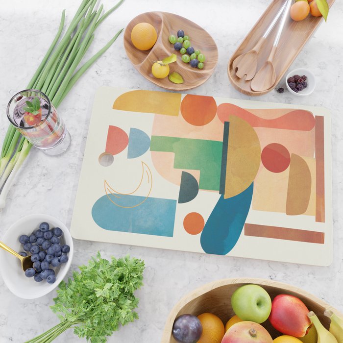 Modern Abstract Art 80 Cutting Board Gallery Image 2